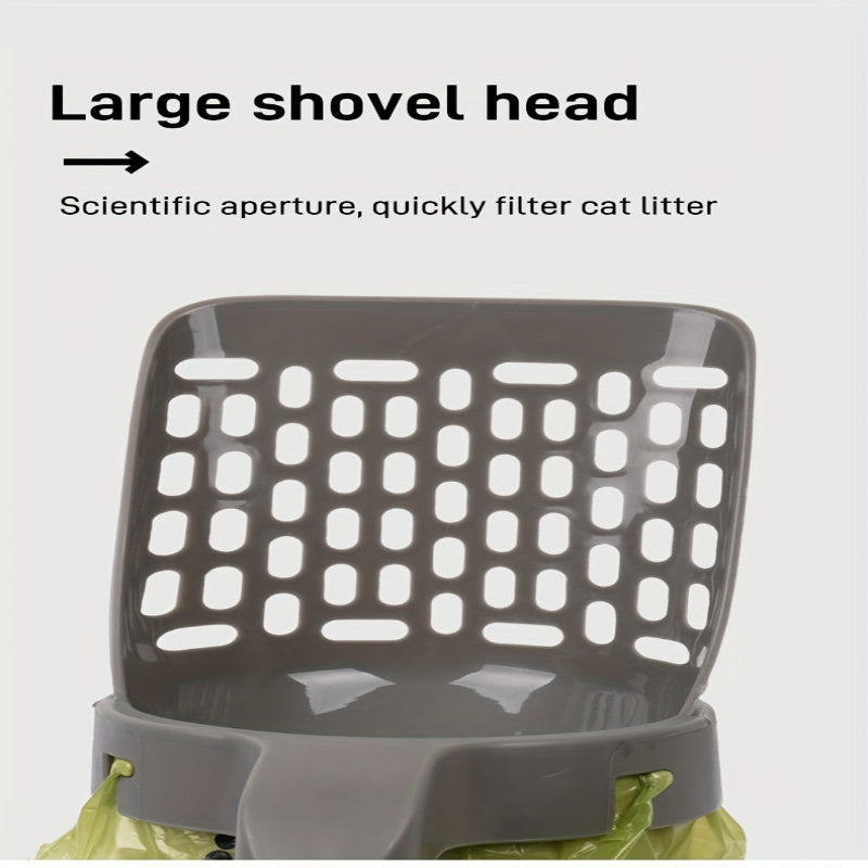 Large-Capacity Cat Litter Scoop with Integrated Trash Bin - product image 13