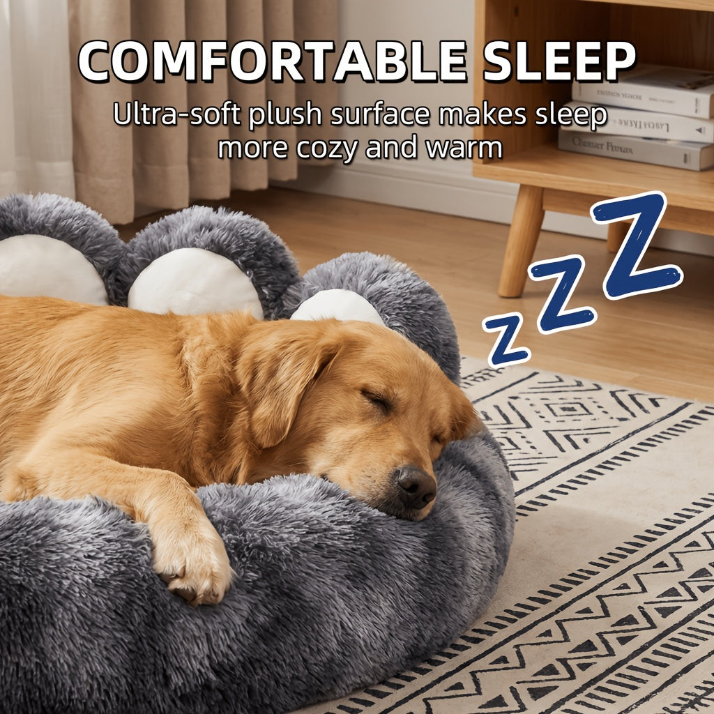 CloudComfort™ Bear Paw Calming Donut Bed - product image 8