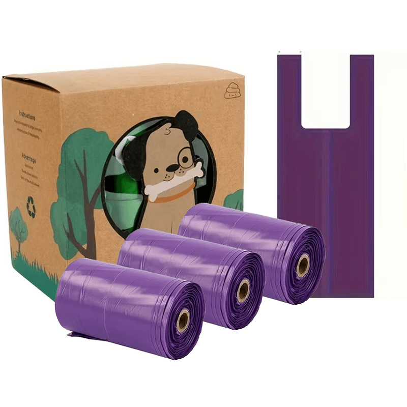EcoCleanT Thickened Scented Dog Poop Bags - main product view