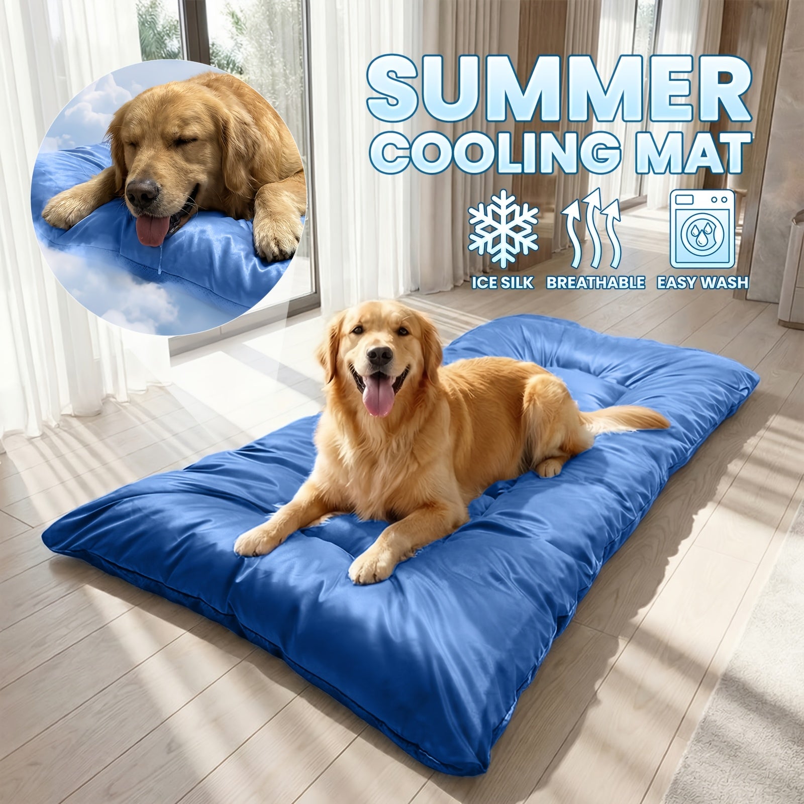 ChillMax™ XL Cooling Ice Silk Pet Mattress - product image 3