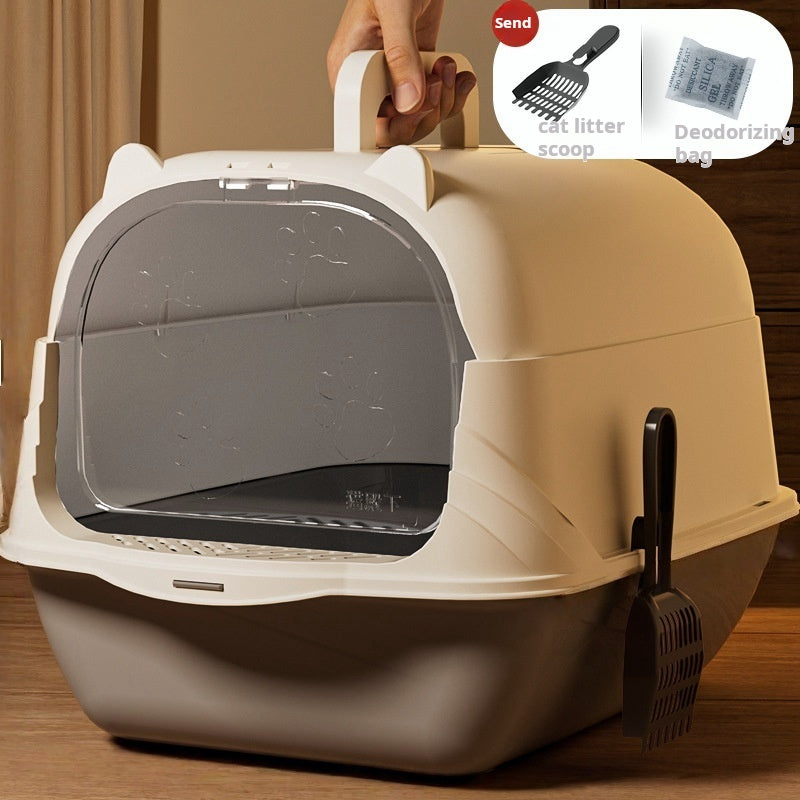 PureAir XL Enclosed Cat Litter Box - main product view