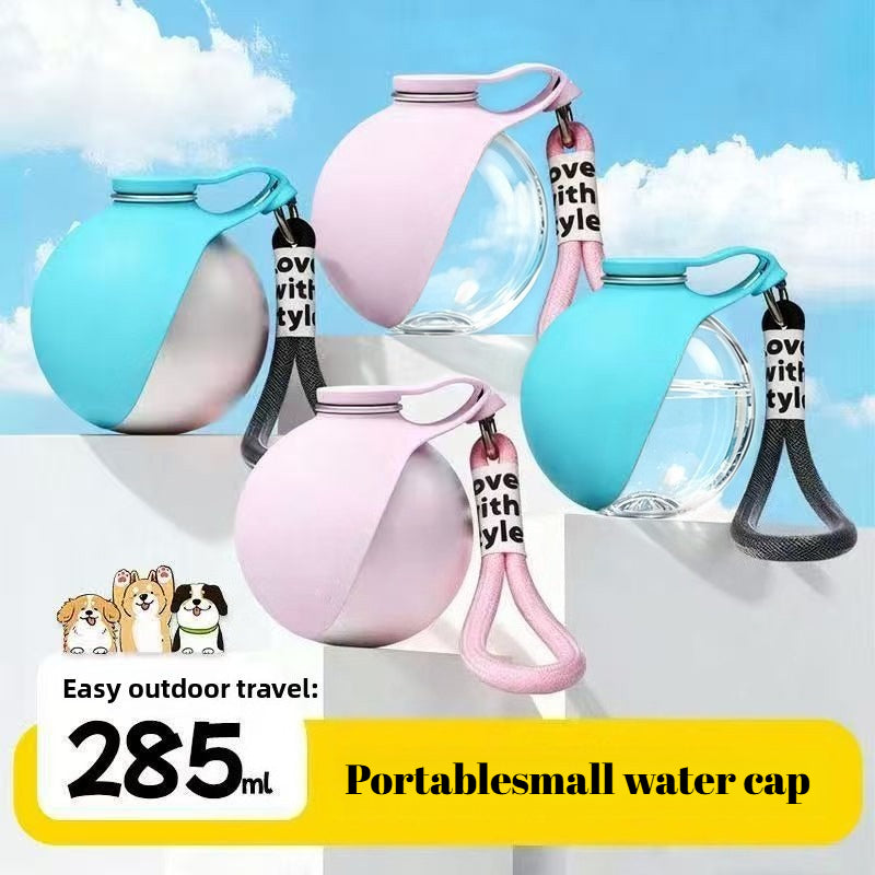 Fold-and-Go Pet Travel Water Bottle - feature detail