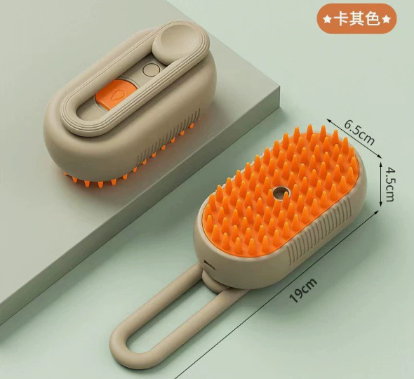 Pet Grooming Brush, Dog Cat Massage Bath Comb