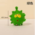 New Squeaky Latex Spike Ball, Teeth Cleaning Dog Chew Toy
