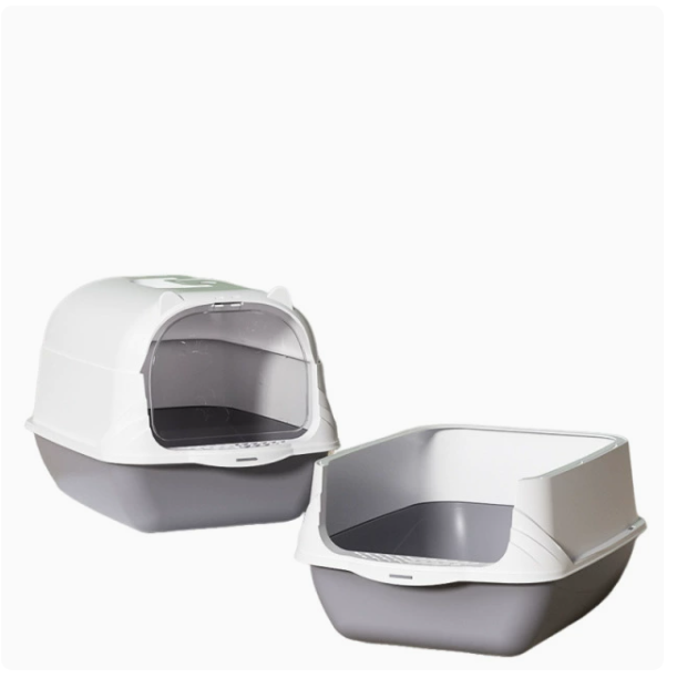 XL Enclosed Cat Litter Box with UV Sterilization — Anti-Splash, Odor Control