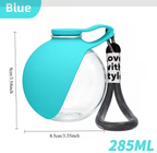 Foldable Pet Travel Water Bottle — Leak-Proof & One-Handed
