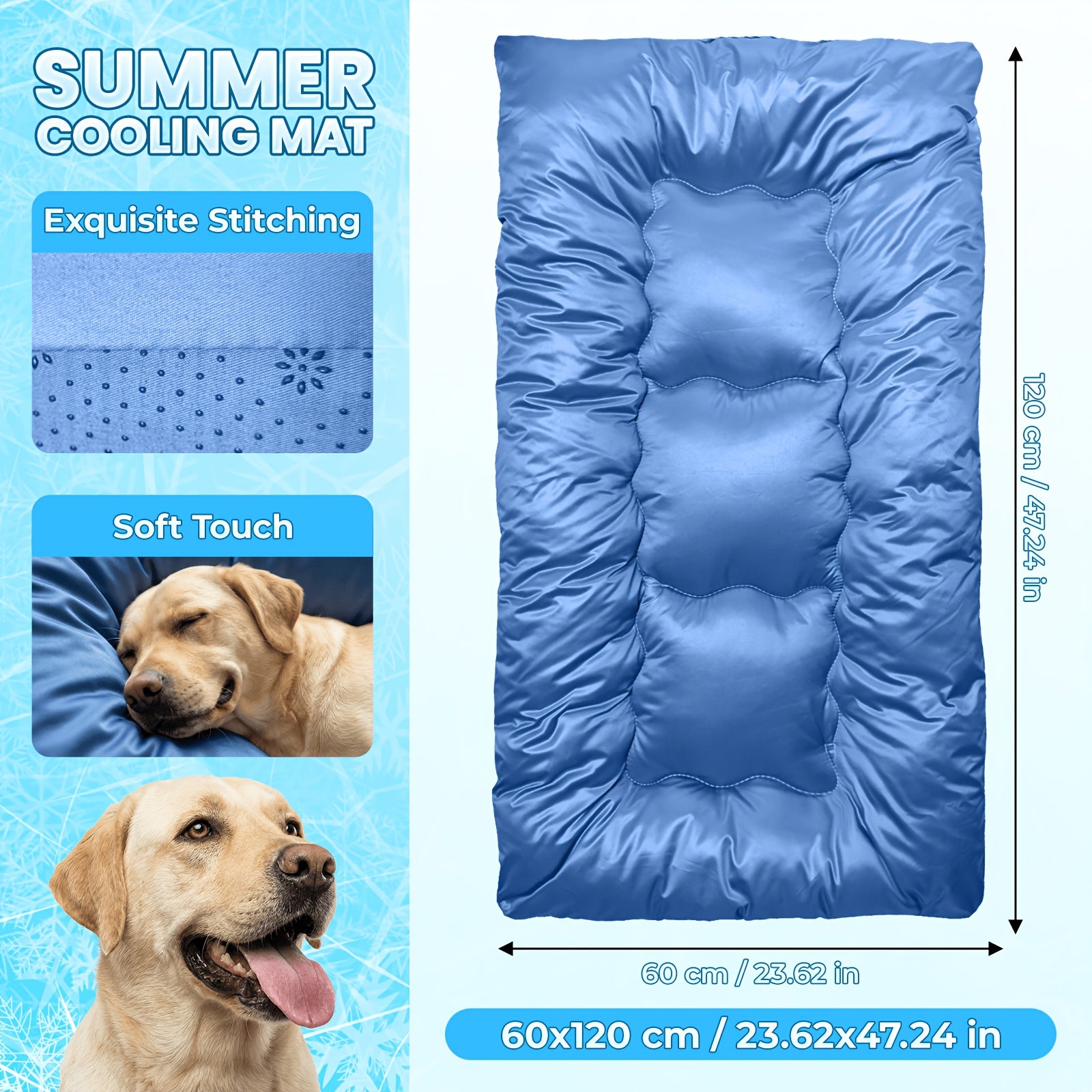 ChillMax™ XL Cooling Ice Silk Pet Mattress - product image 8