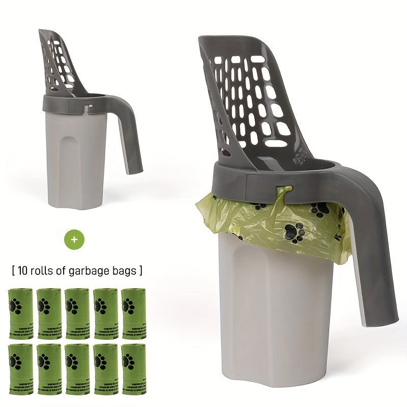 Large-Capacity Cat Litter Scoop with Integrated Trash Bin - product image 6