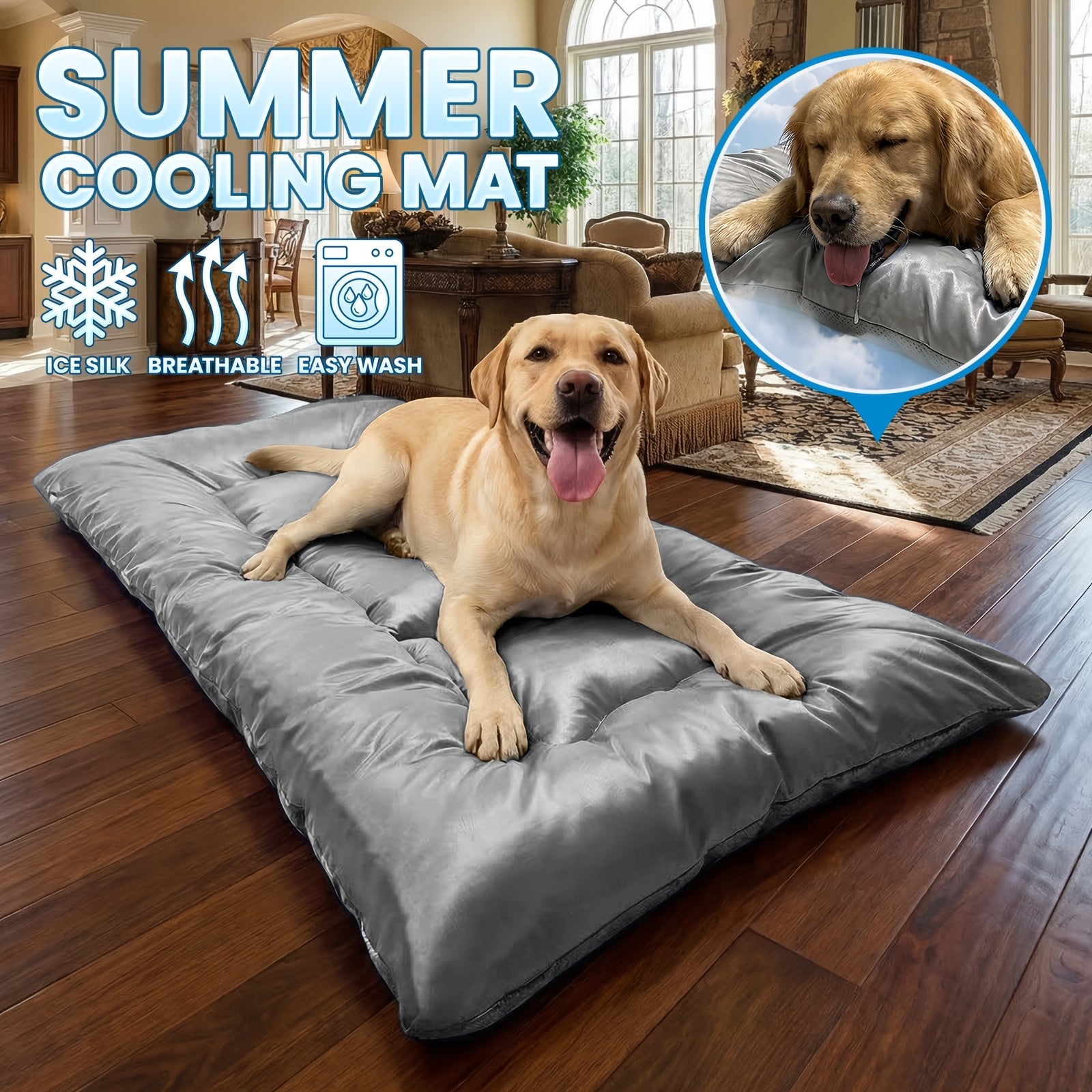ChillMax™ XL Cooling Ice Silk Pet Mattress - product image 7
