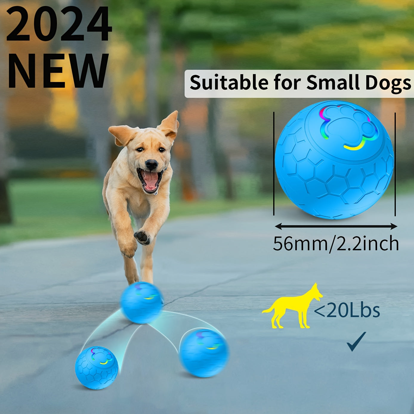 SmartBounce™ Jumping Dog Ball - product image 6