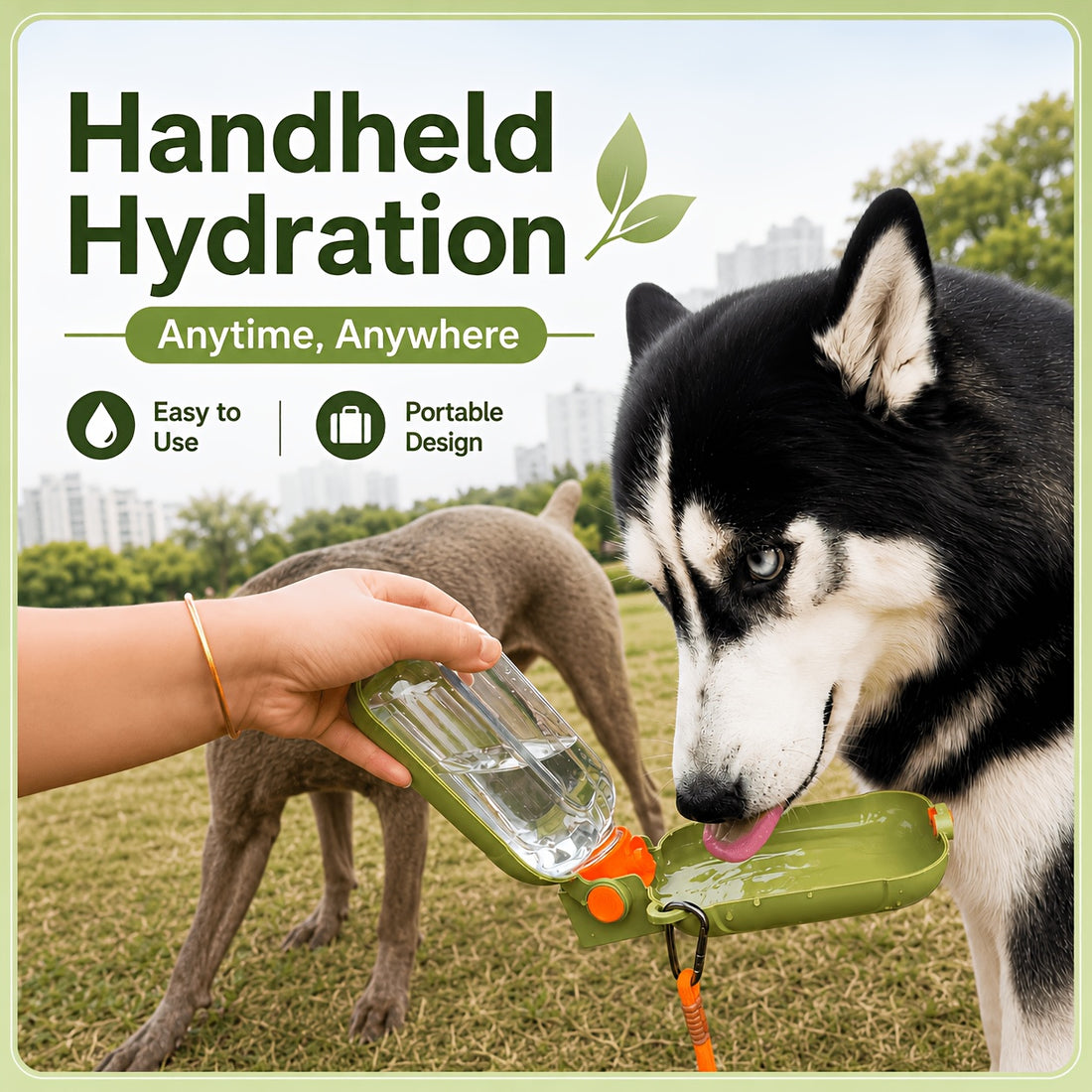 HydroGo Portable Dog Water Bottle - product image 1
