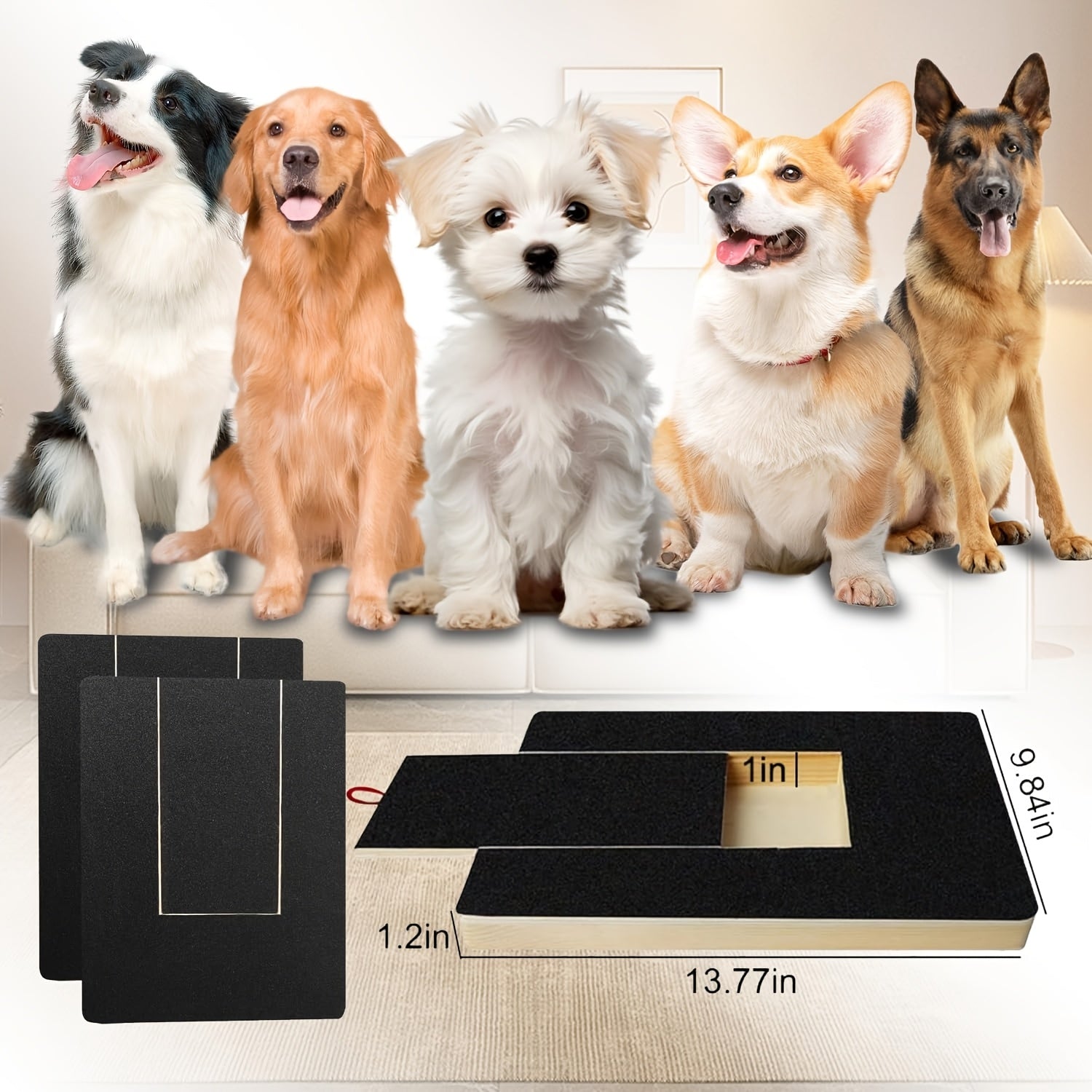 Dog Nail Scratch Board – Stress-Free Nail Trimming Tool for Dogs（Free Shipping）