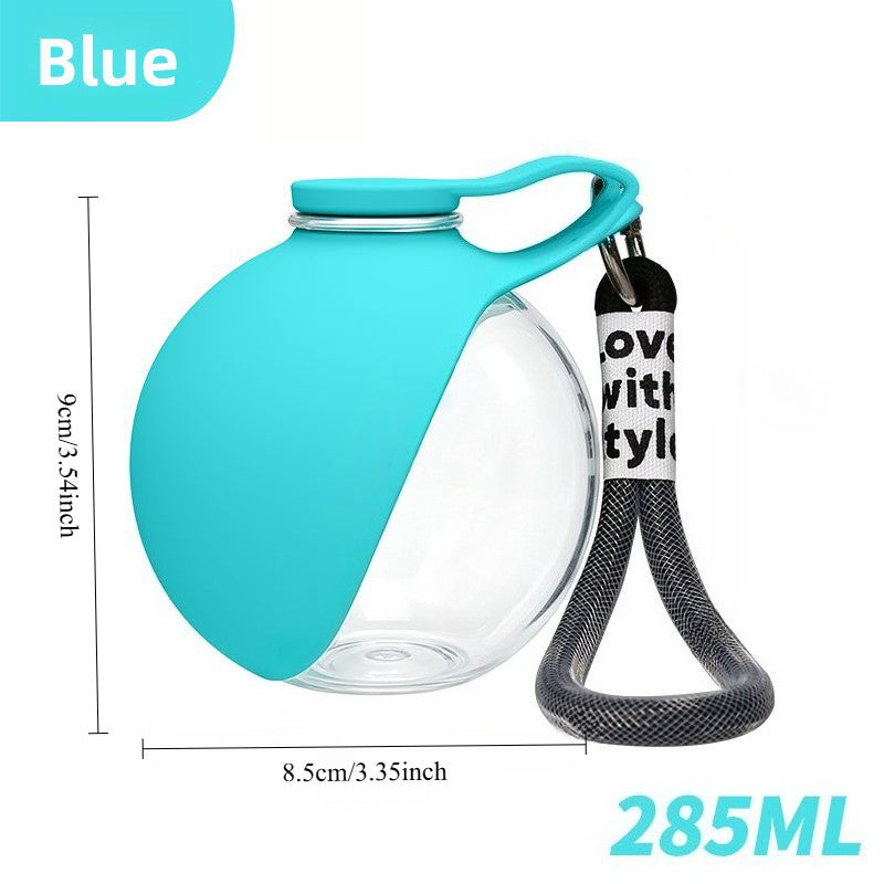 Fold-and-Go Pet Travel Water Bottle - close-up product view