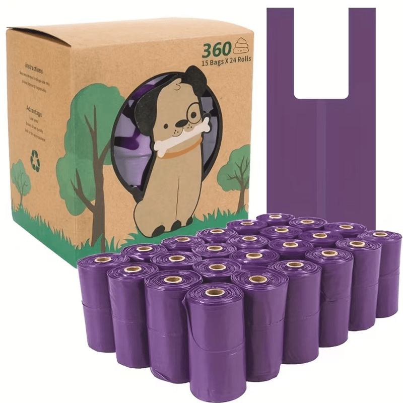EcoCleanT Thickened Scented Dog Poop Bags - product design detail
