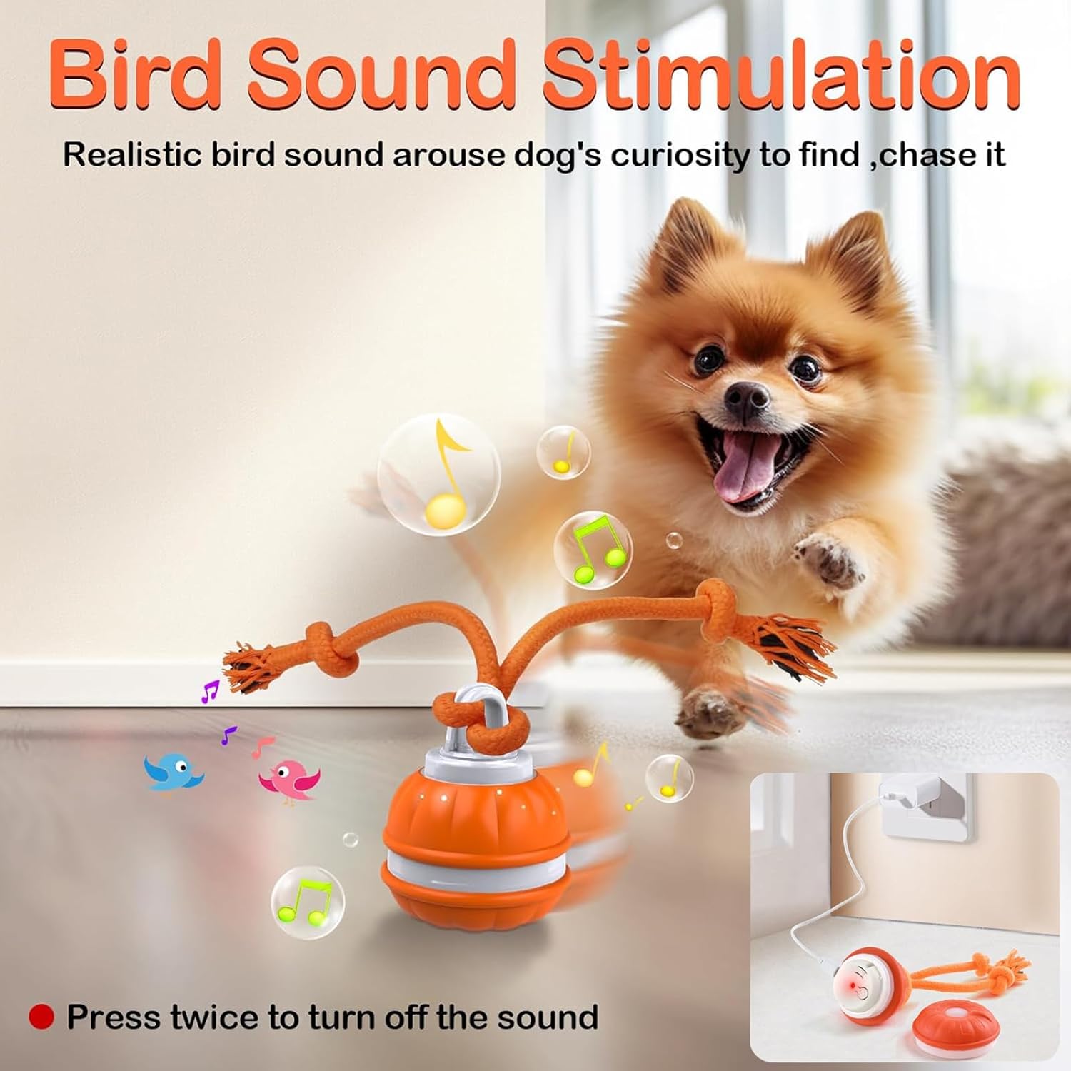 SmartChase™ Electric Rolling Dog Toy - product image 8
