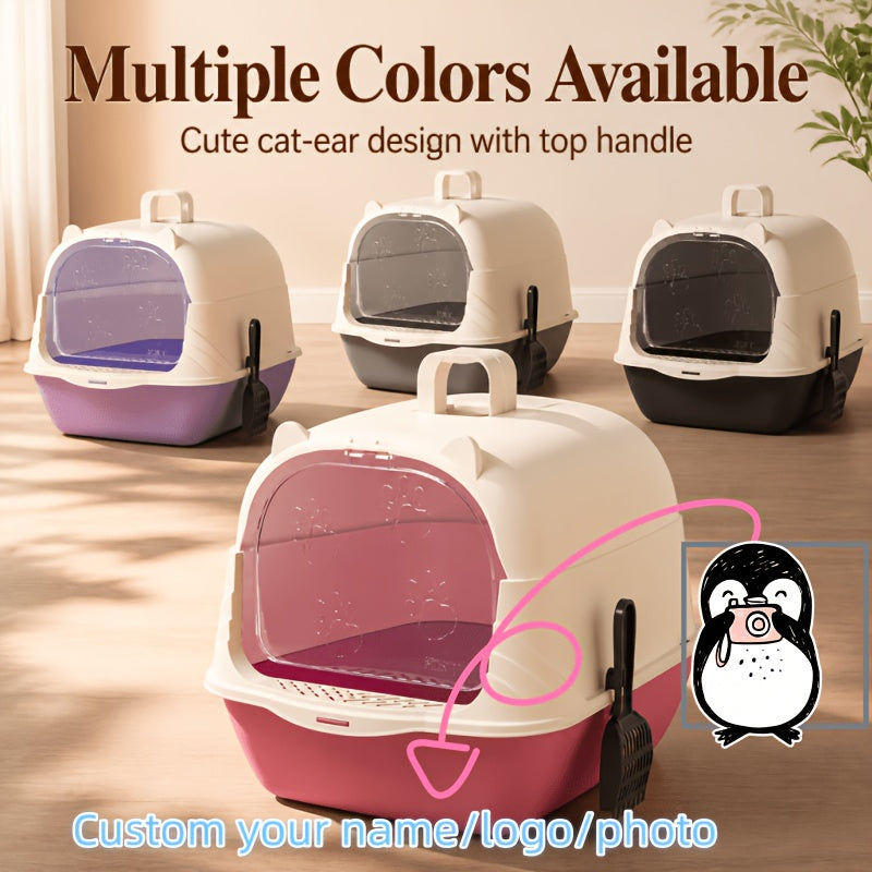 PureAir XL Enclosed Cat Litter Box - product design detail