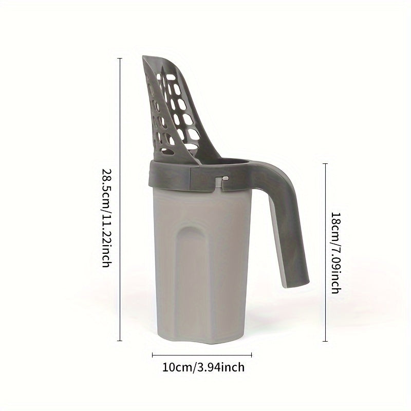 Large-Capacity Cat Litter Scoop with Integrated Trash Bin - product image 7