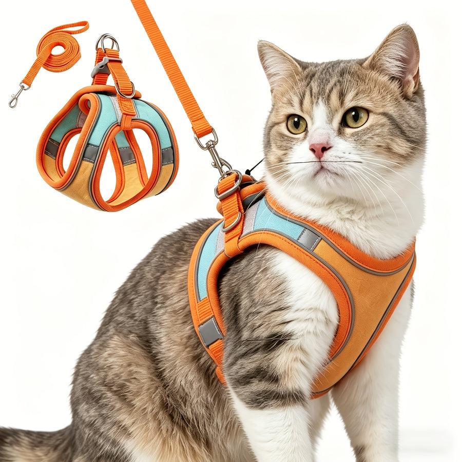 SafeWalk™ Reflective Cat Vest Harness - product image 1