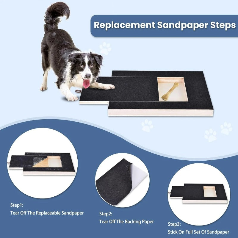 Dog Nail Scratch Board – Stress-Free Nail Trimming Tool for Dogs（Free Shipping）