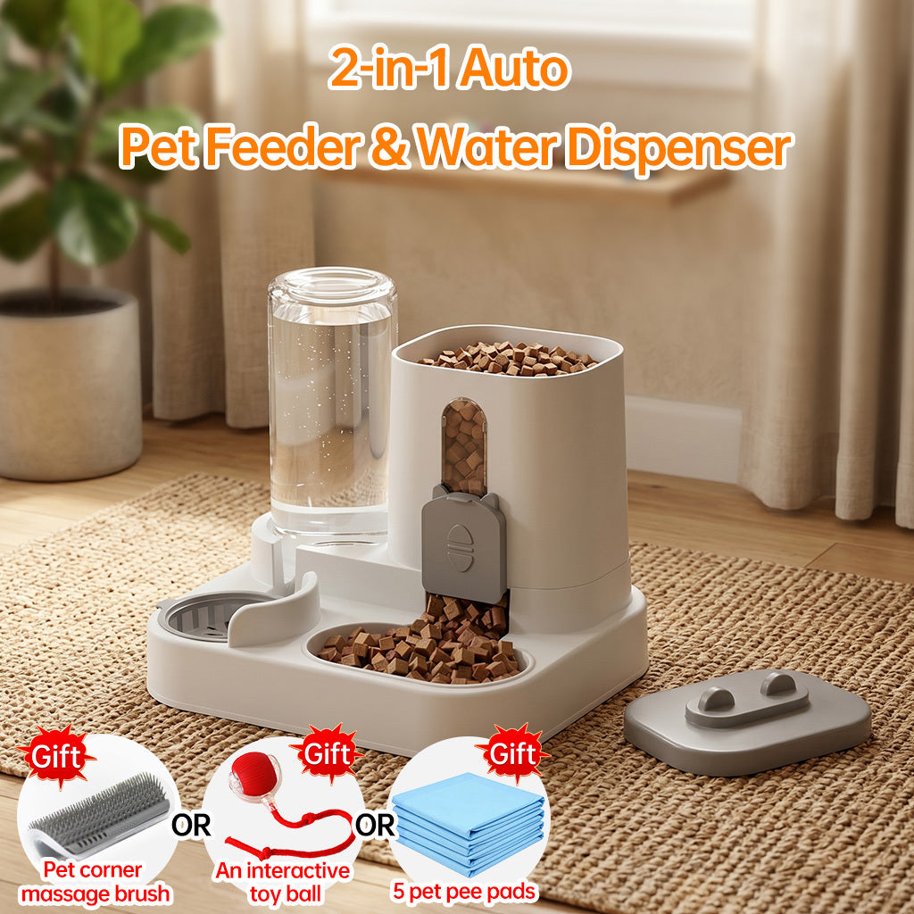 Space-Saving 2-in-1 Auto Feeder & Waterer - product image 8