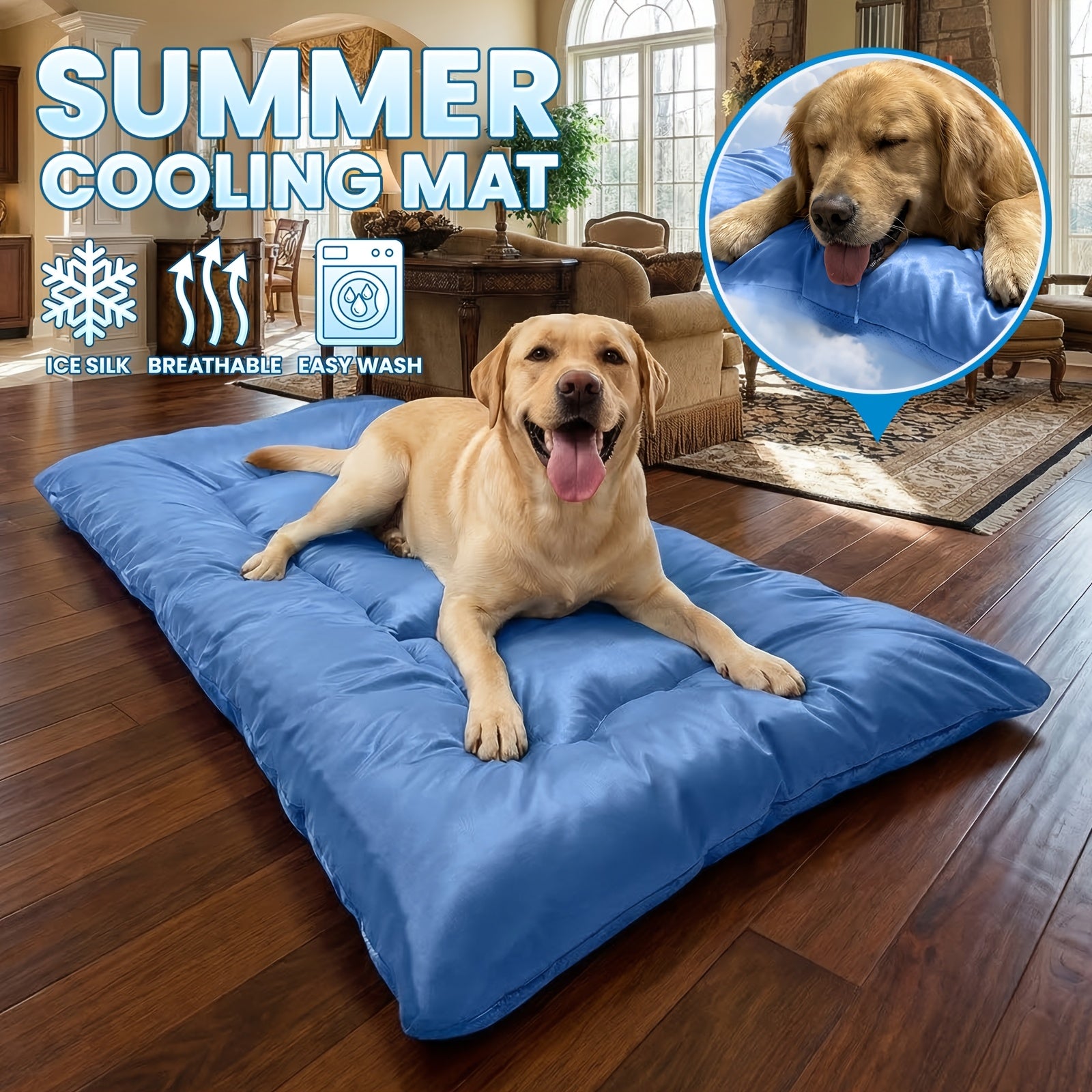 ChillMax™ XL Cooling Ice Silk Pet Mattress - product image 1
