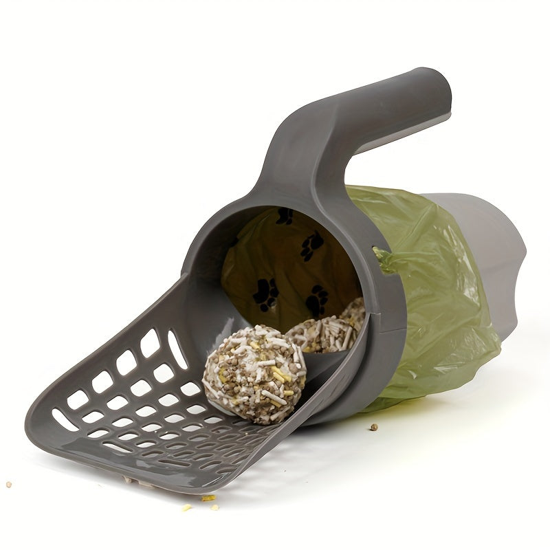 Large-Capacity Cat Litter Scoop with Integrated Trash Bin - product image 3