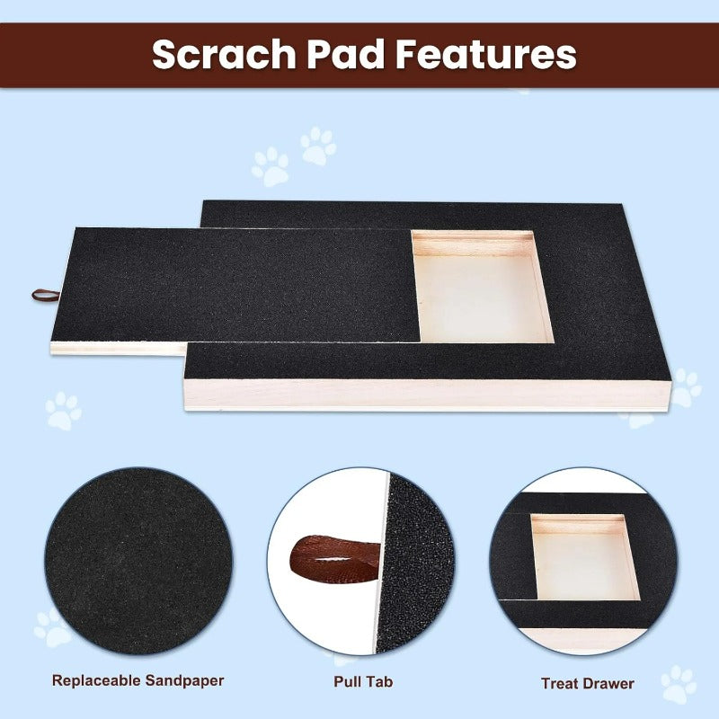 Dog Nail Scratch Board – Stress-Free Nail Trimming Tool for Dogs（Free Shipping）