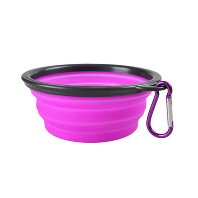 PetNest Collapsible Pet Travel Bowl - Portable Silicone Food & Water Bowl for Dogs & Cats - product detail image