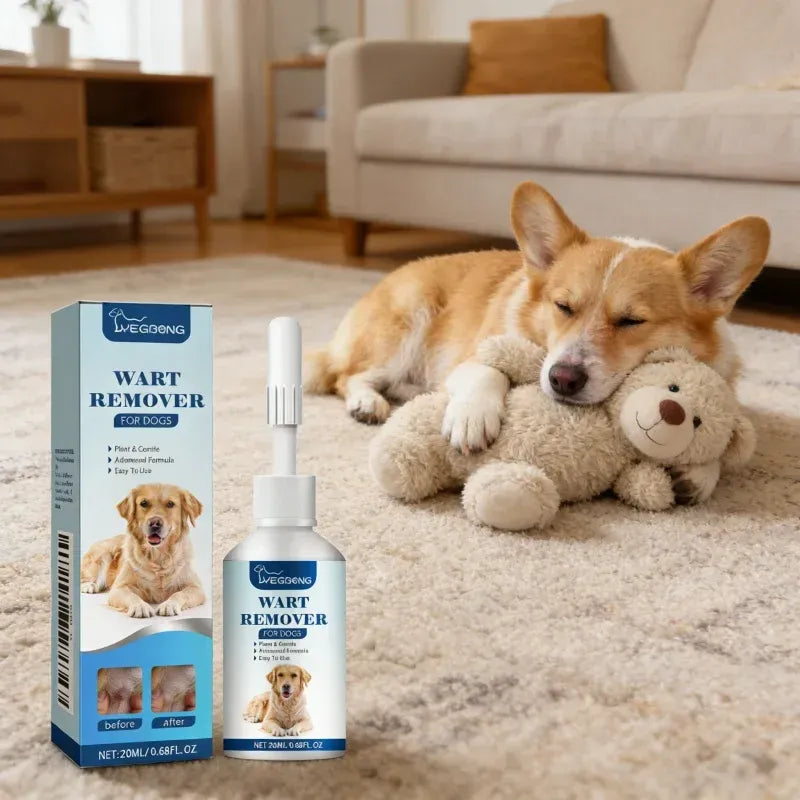 PetNest Natural Dog Wart Remover Liquid - Gentle Skin Tag & Papilloma Treatment (20ml) - alternate product view