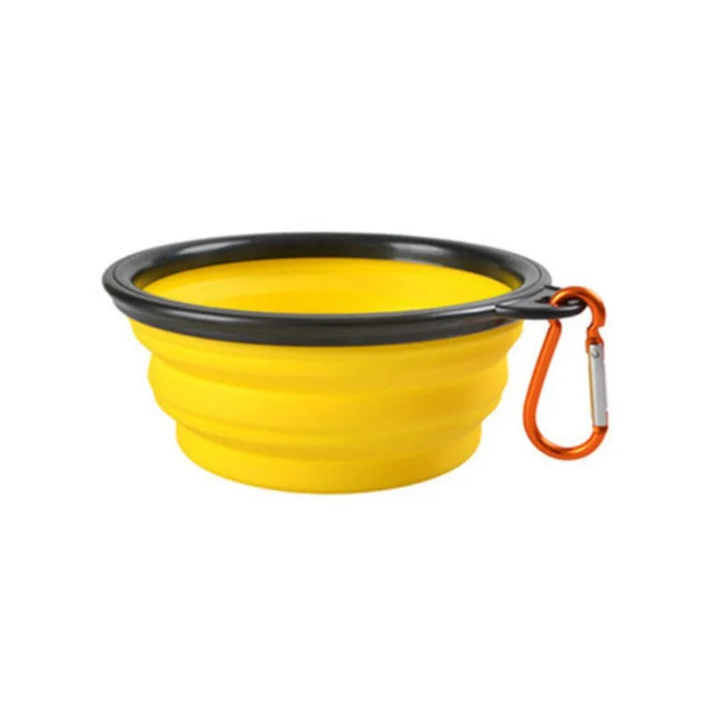 PetNest Collapsible Pet Travel Bowl — Portable Silicone Food & Water Bowl for Dogs & Cats
