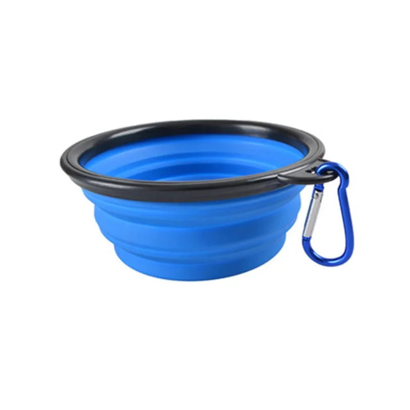 PetNest Collapsible Pet Travel Bowl — Portable Silicone Food & Water Bowl for Dogs & Cats