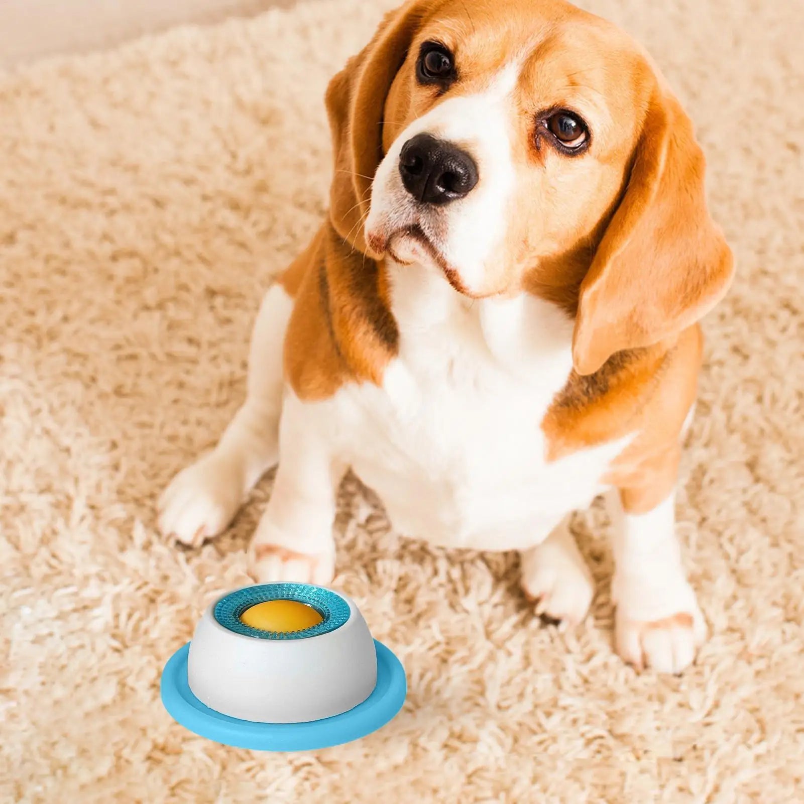 Slow Feeder Lick Mat for Dogs & Cats – Anti-Slip Puzzle Bowl