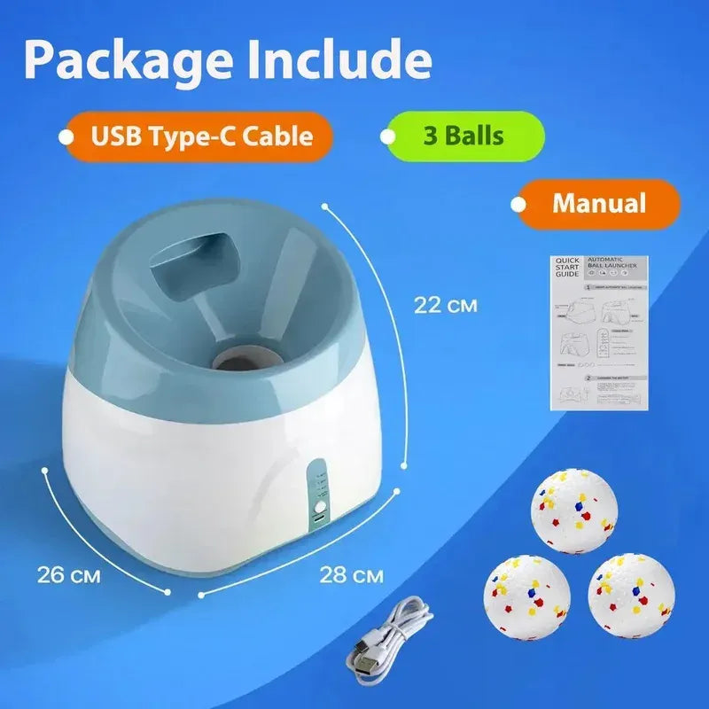 Automatic Dog Ball Launcher - Rechargeable Self-Playing Fetch Toy(Free Shipping) - product design detail