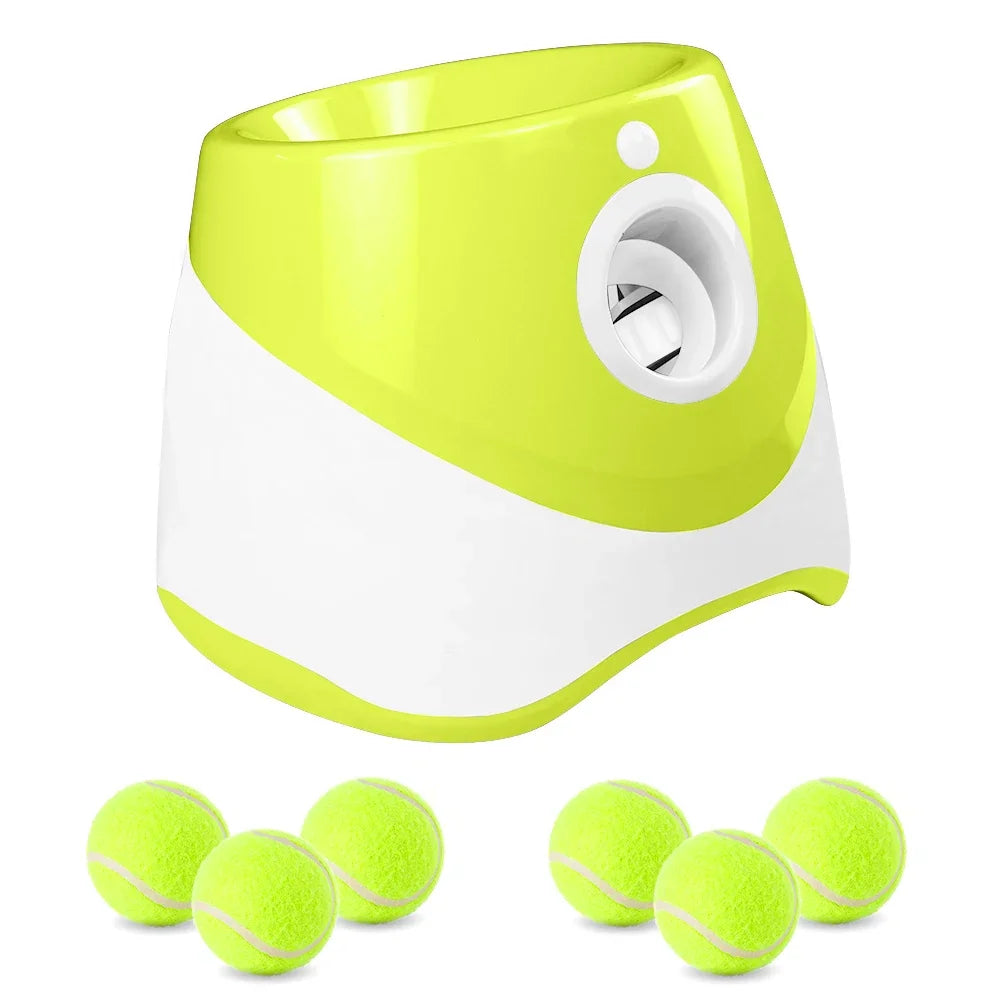 Automatic Dog Ball Launcher – Rechargeable Self-Playing Fetch Toy（Free Shipping）