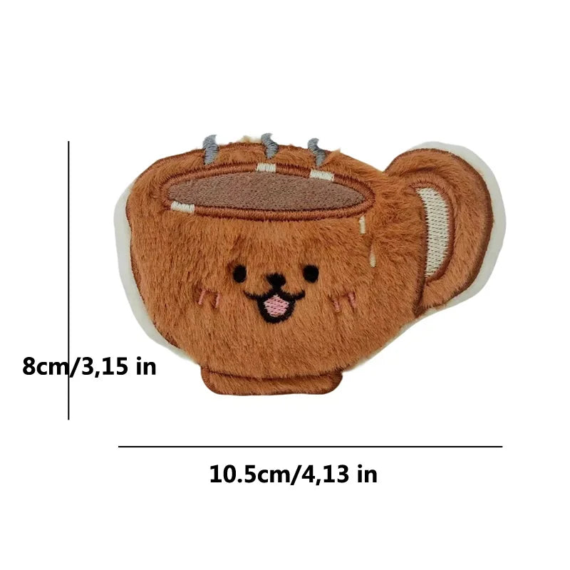 Plush Dog Squeaky Toys for Small Dogs & Puppies – Chew-Resistant Stress Relief Pet Toy