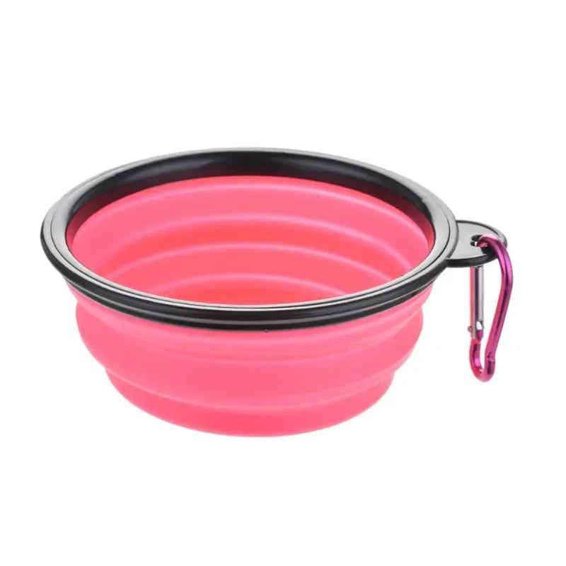 PetNest Collapsible Pet Travel Bowl - Portable Silicone Food & Water Bowl for Dogs & Cats - product design detail