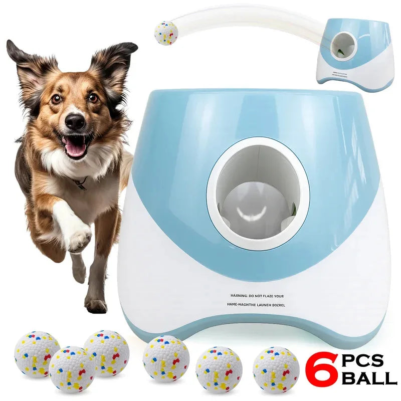 Automatic Dog Ball Launcher – Rechargeable Self-Playing Fetch Toy（Free Shipping）