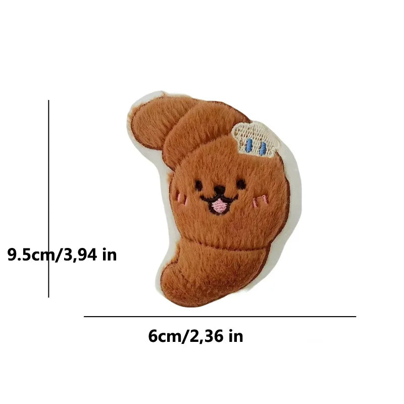 Plush Dog Squeaky Toys for Small Dogs & Puppies – Chew-Resistant Stress Relief Pet Toy