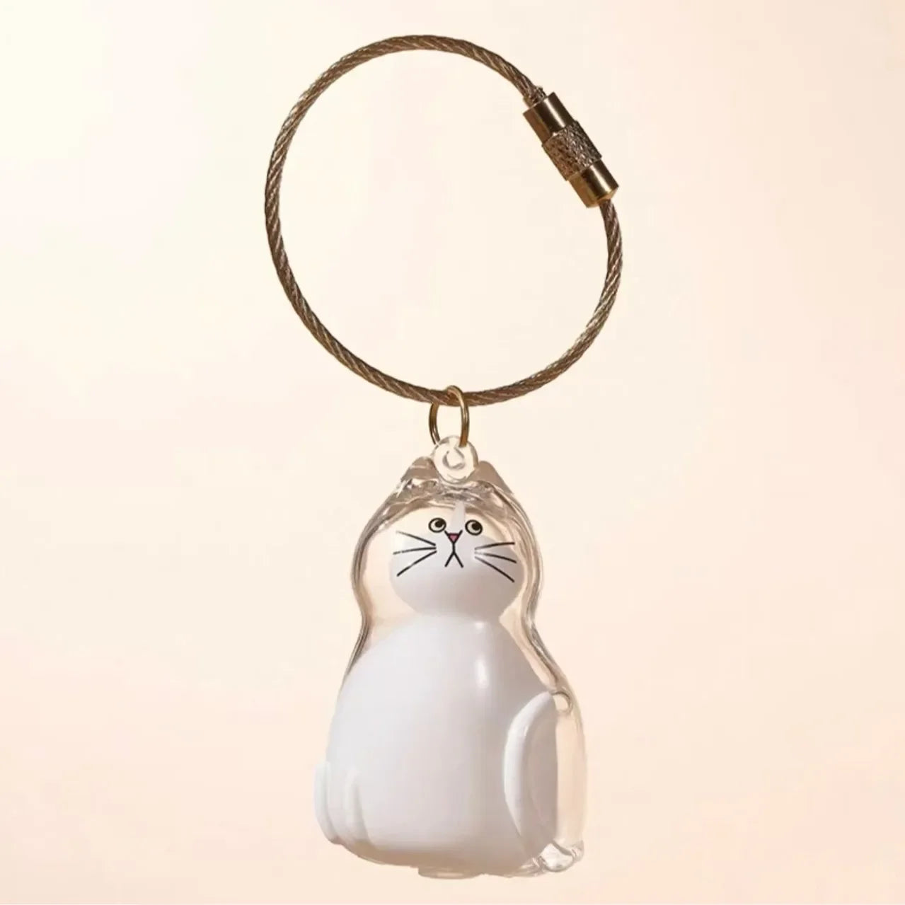 🐾 Pet Hair Keepsake Capsule Keychain | Carry Your Furry Best Friend Everywhere – The Ultimate Memorial Gift for Cat & Dog Lovers