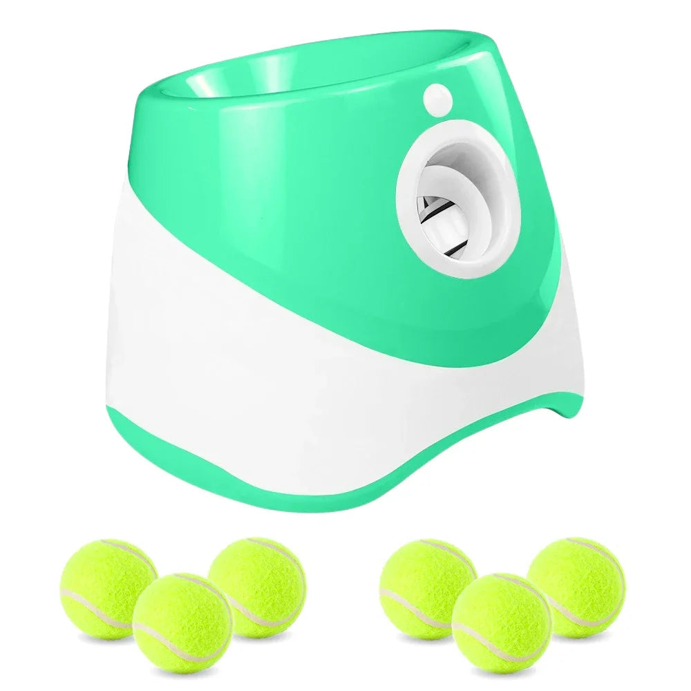 Automatic Dog Ball Launcher – Rechargeable Self-Playing Fetch Toy（Free Shipping）