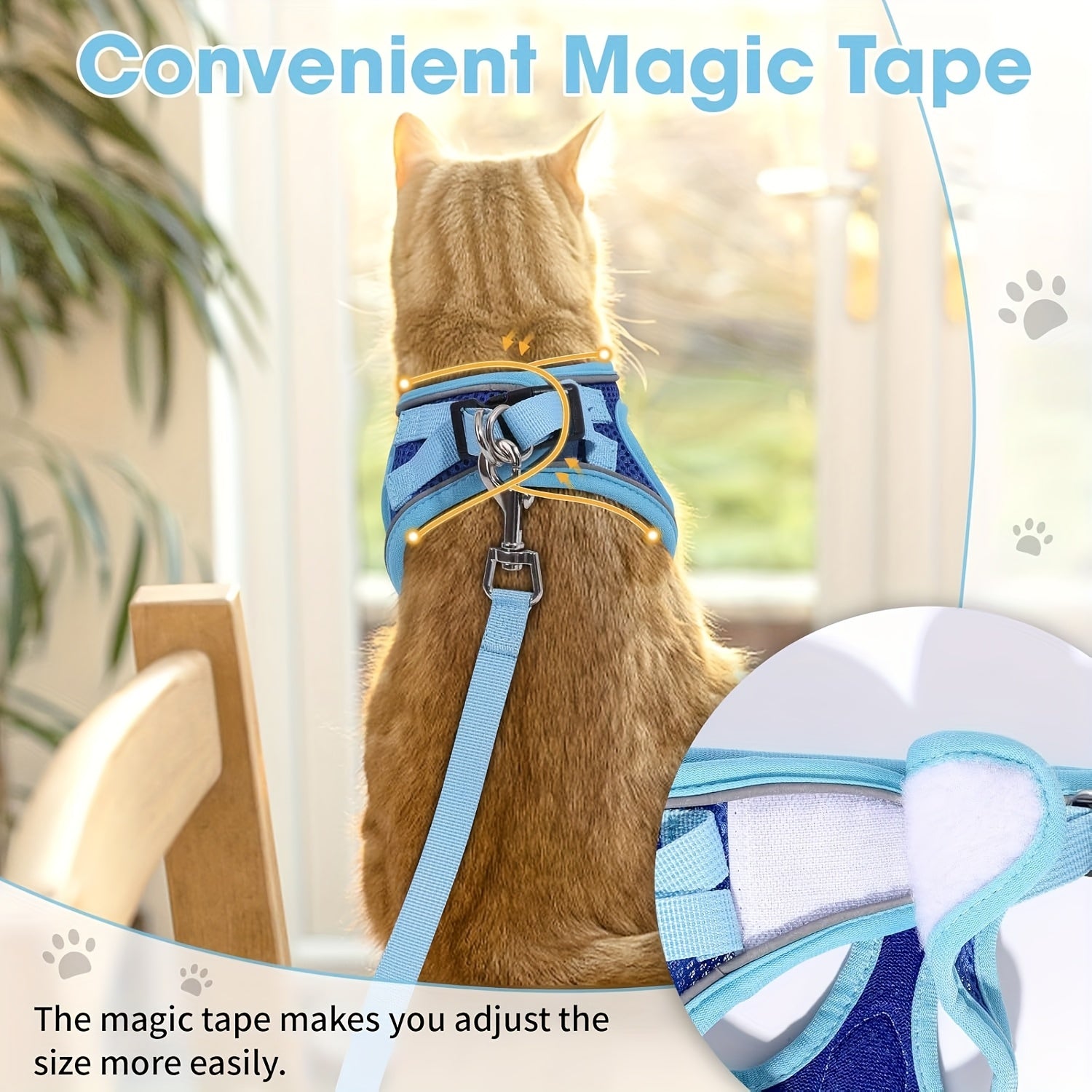 Escape-Proof Cat Harness & Leash Set - product image 2