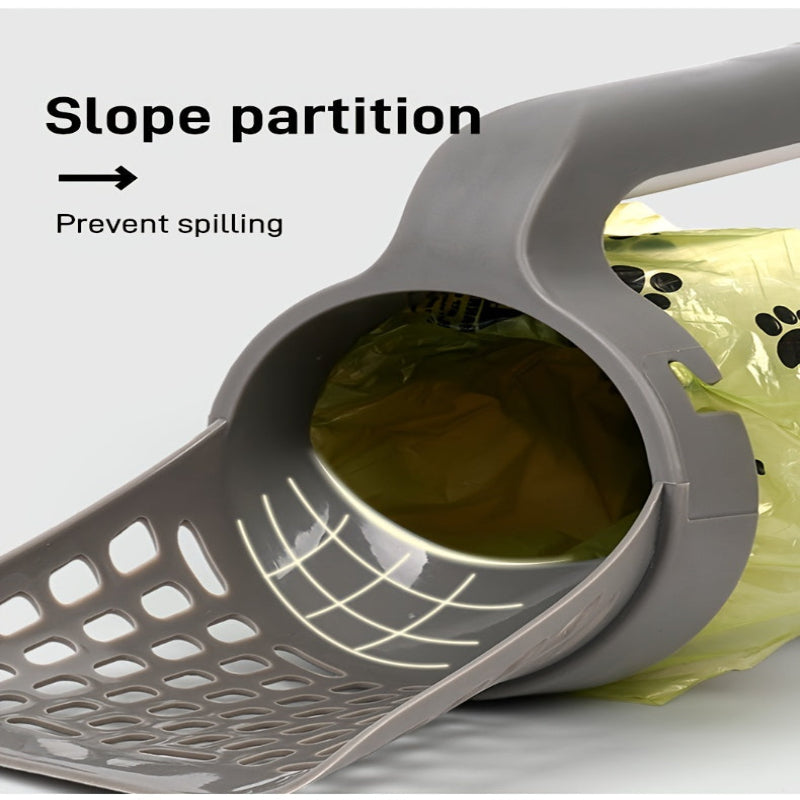 Large-Capacity Cat Litter Scoop with Integrated Trash Bin - product image 14