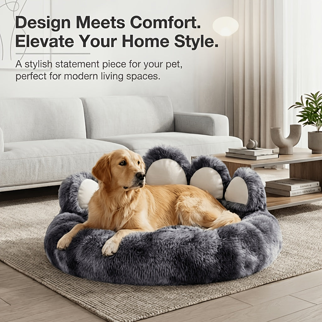 CloudComfort™ Bear Paw Calming Donut Bed - product image 7