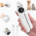 2-in-1 Electric Pet Nail Clipper & Grinder for Dogs Cats