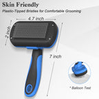 Self-Cleaning Pet Slicker Brush