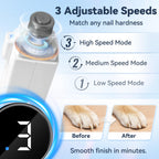 2-in-1 Electric Pet Nail Clipper & Grinder for Dogs Cats