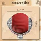 Smart Interactive Electric Cat Teaser Toy - LED Glowing Self-Play Toy
